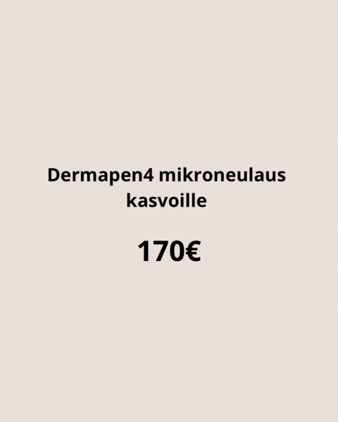 4.Dermapen4 mikroneulaus (kasvot)