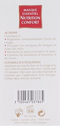Masque Esssentiel Nutri Confort (Mask for Dry skin)