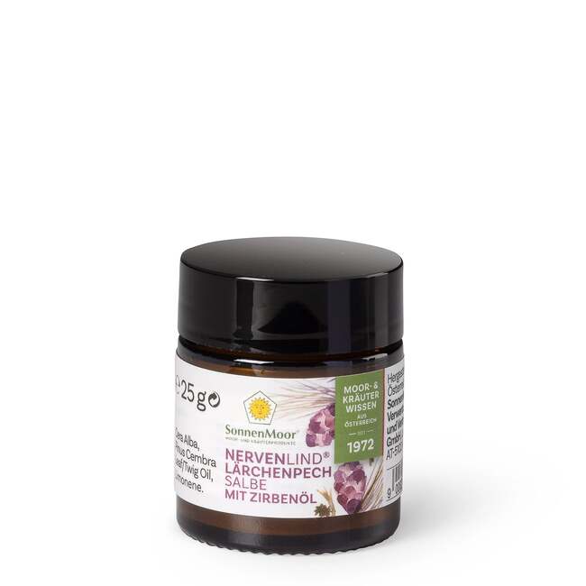 NervenLind® Lärchenpechsalbe, SonnenMoor Creme, Hautsalbe, 25 g