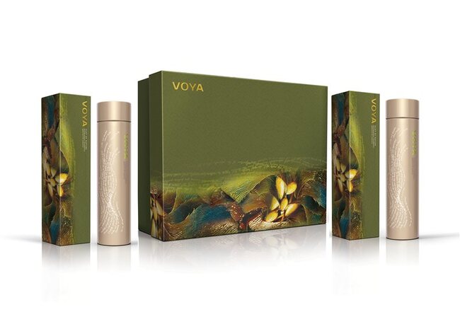 VOYA Hair Care Gift Set Sham & Cond 