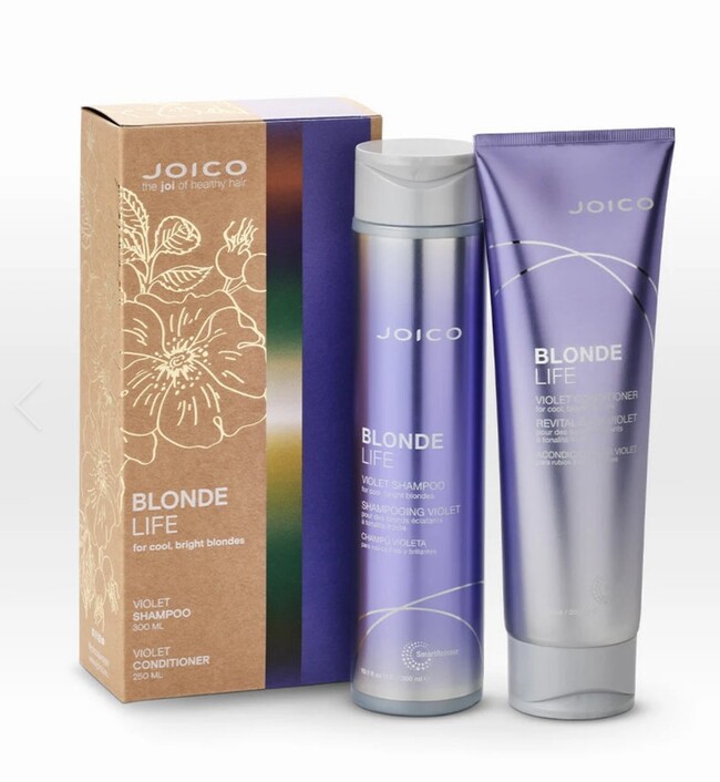 Blonde Life Violet Christmas Set 