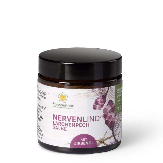 NervenLind® Lärchenpechsalbe, SonnenMoor Creme, Hautsalbe, 90 g