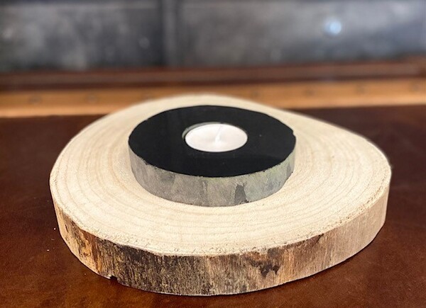 Labrodite Tealight Holder