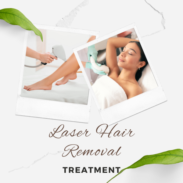 Laser hair Removal Front or Back of Neck (course of 6)