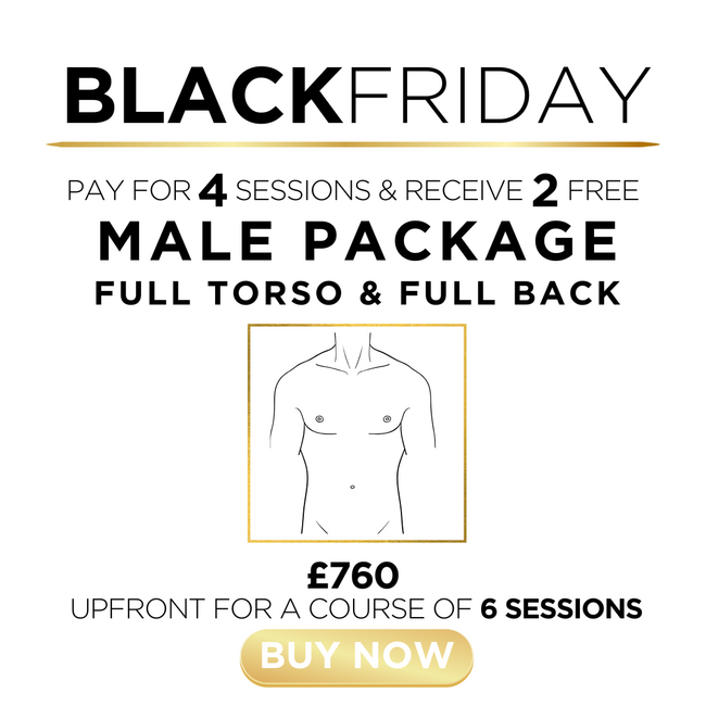m) Mens - Full Torso/ Full Back - 2 Sessions FREE!