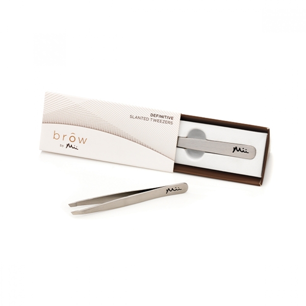 Brows By Mii Definitive Slanted Tweezers - Retail