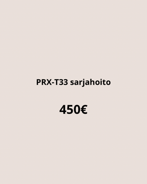 6.PRX-T33 hoitopaketti