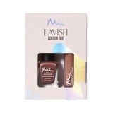 Lavish Fudge Cake polish & Forbidden lip gloss
