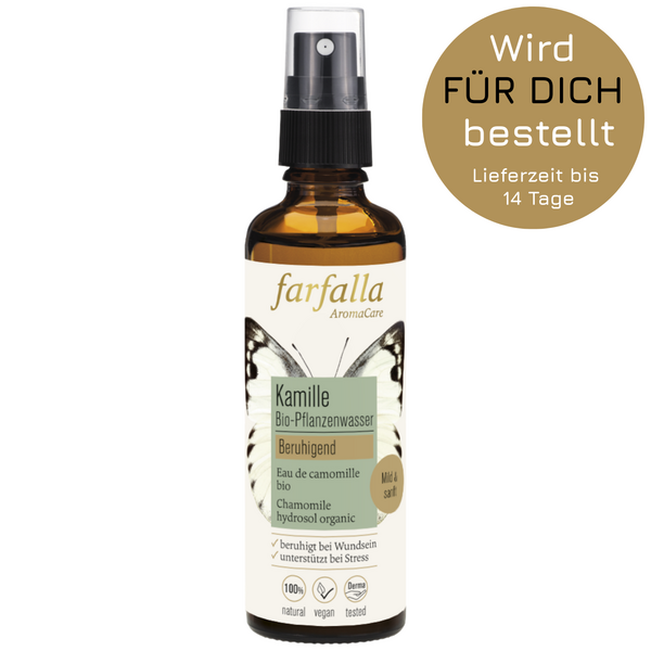 Kamille, Bio-Pflanzenwasser, beruhigend, Toner, Babypflege, 75 ml