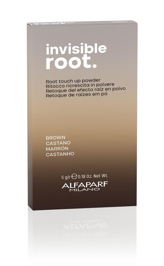 Invisible root powder brown