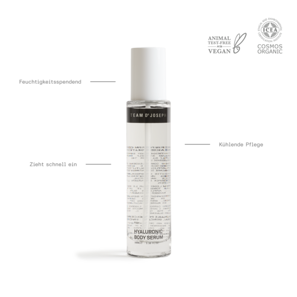 Straffendes, feuchtigkeitsspendendes Körperserum, After Sun, HYALURONIC BODY SERUM, 100ml