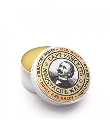 Captain Fawcett Moustache Wax (Booze & Baccy)